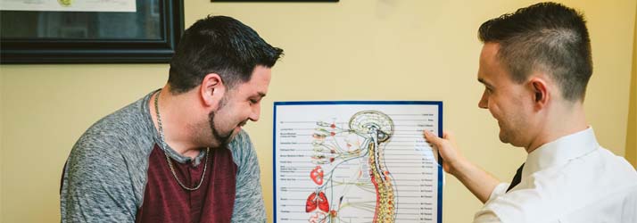 Chiropractor Greensboro NC David Huff With Patients Chiropractor Greensboro NC David Huff With Patients